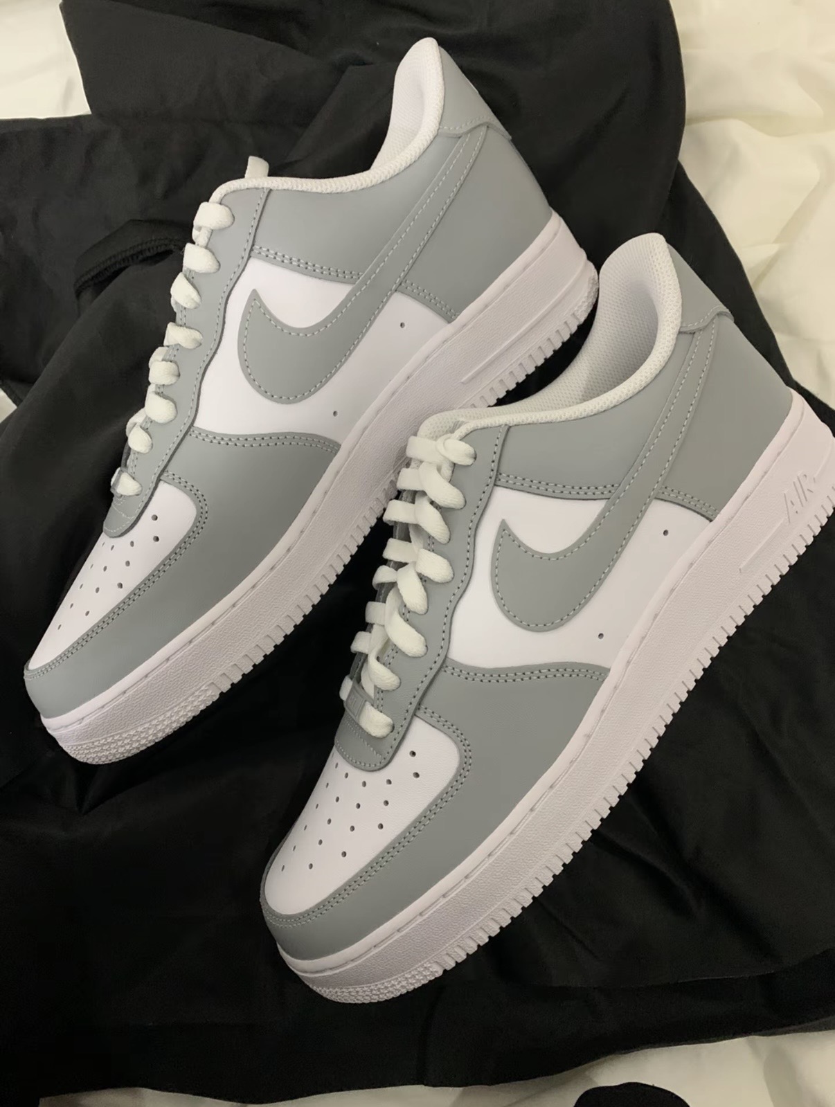 Nike Air Force 1 Low "White/Grey" AF1 煙灰低筒 FD9763-101