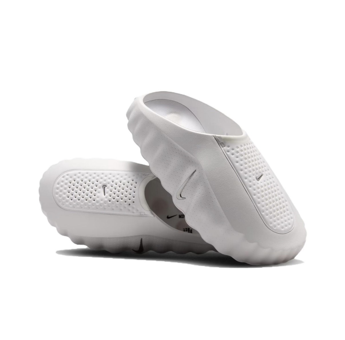 NIKE MIND 001 'White Metallic Silver' 白銀 科技穆勒鞋 拖鞋 女款 HQ4309-101