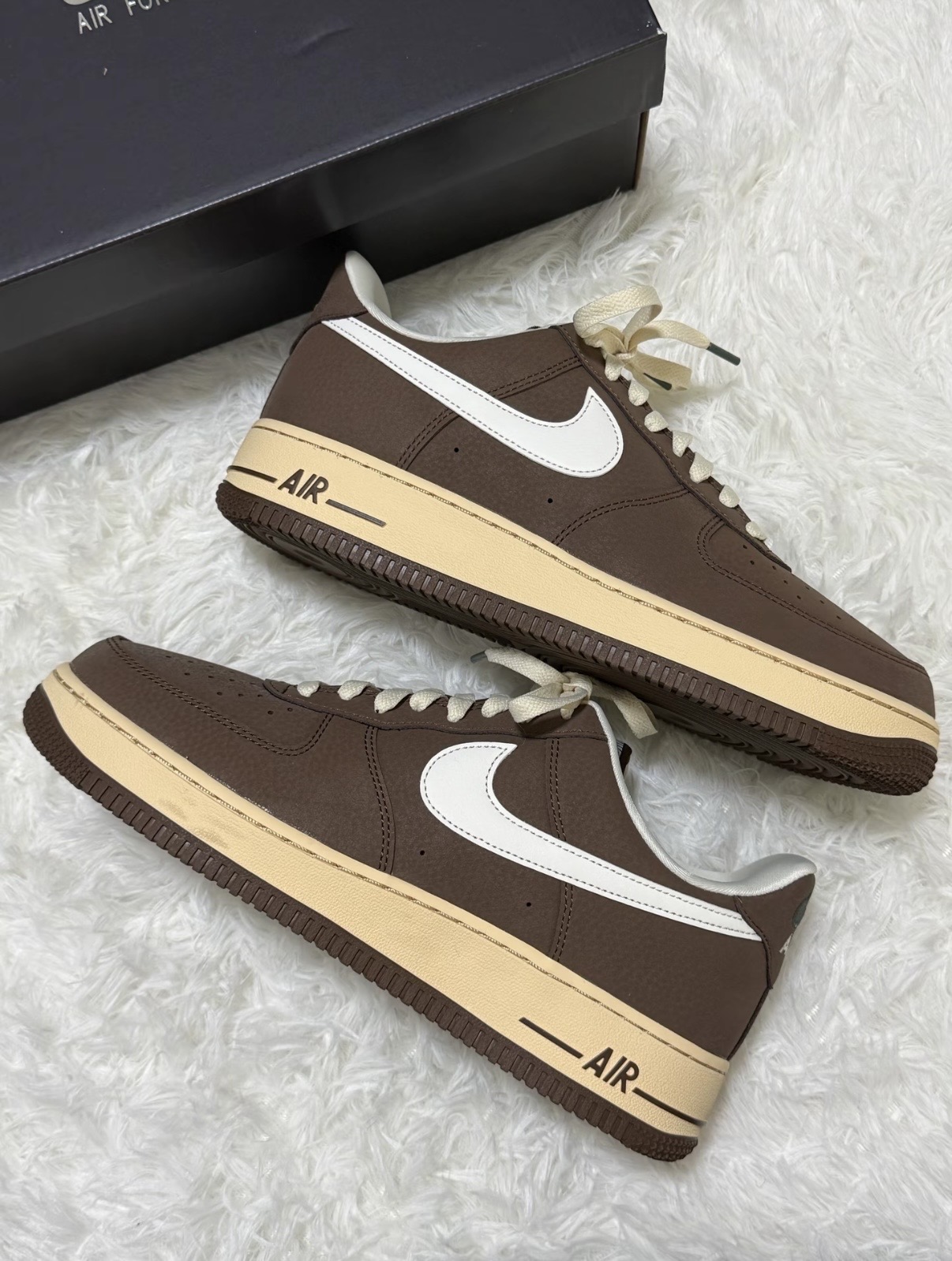 NIKE AIR FORCE 1 美拉德 棕白 FZ3592-259