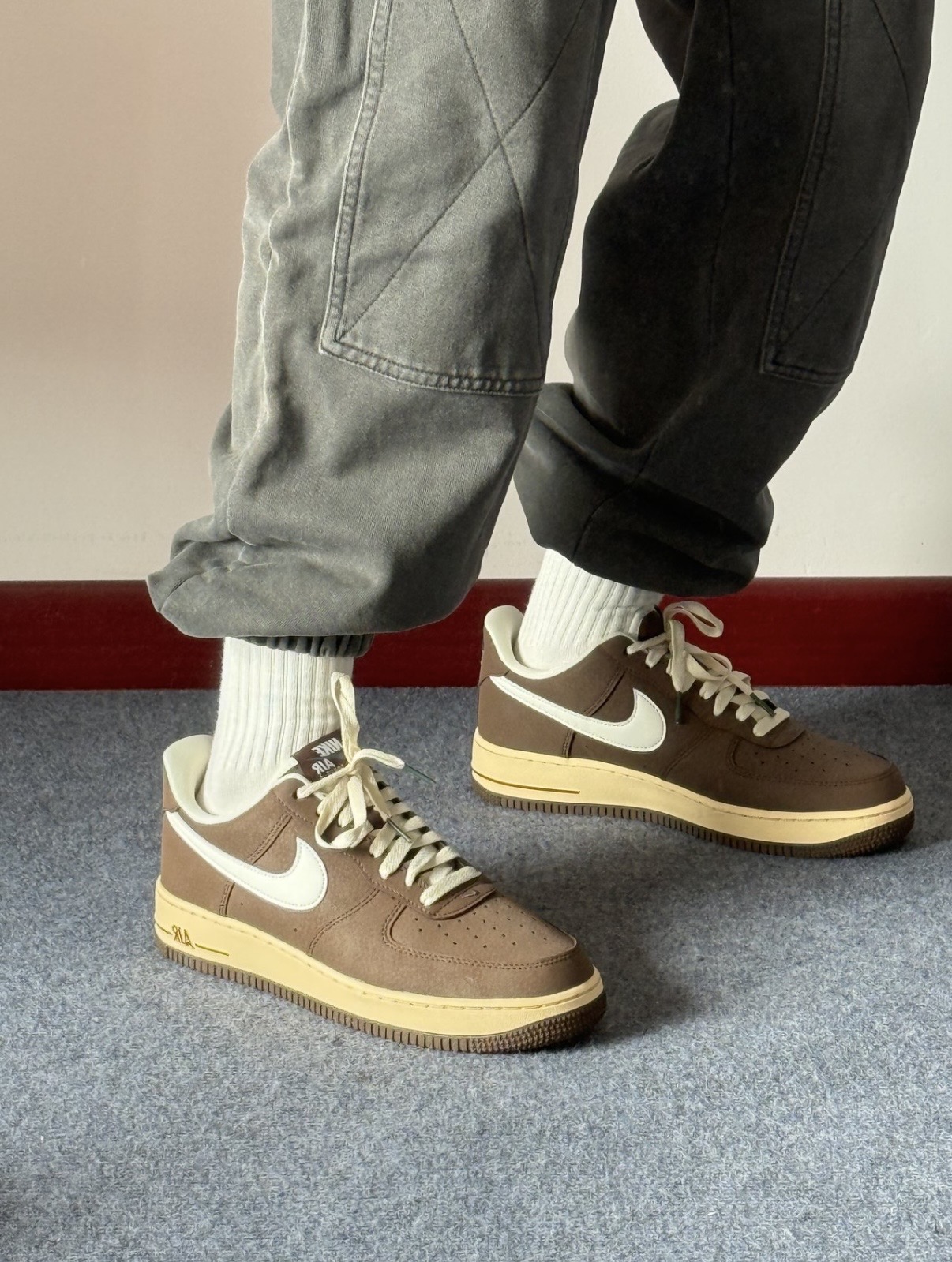 NIKE AIR FORCE 1 美拉德 棕白 FZ3592-259