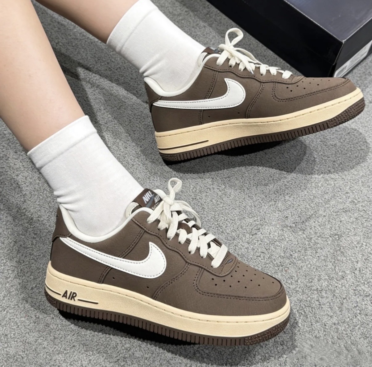 NIKE AIR FORCE 1 美拉德 棕白 FZ3592-259