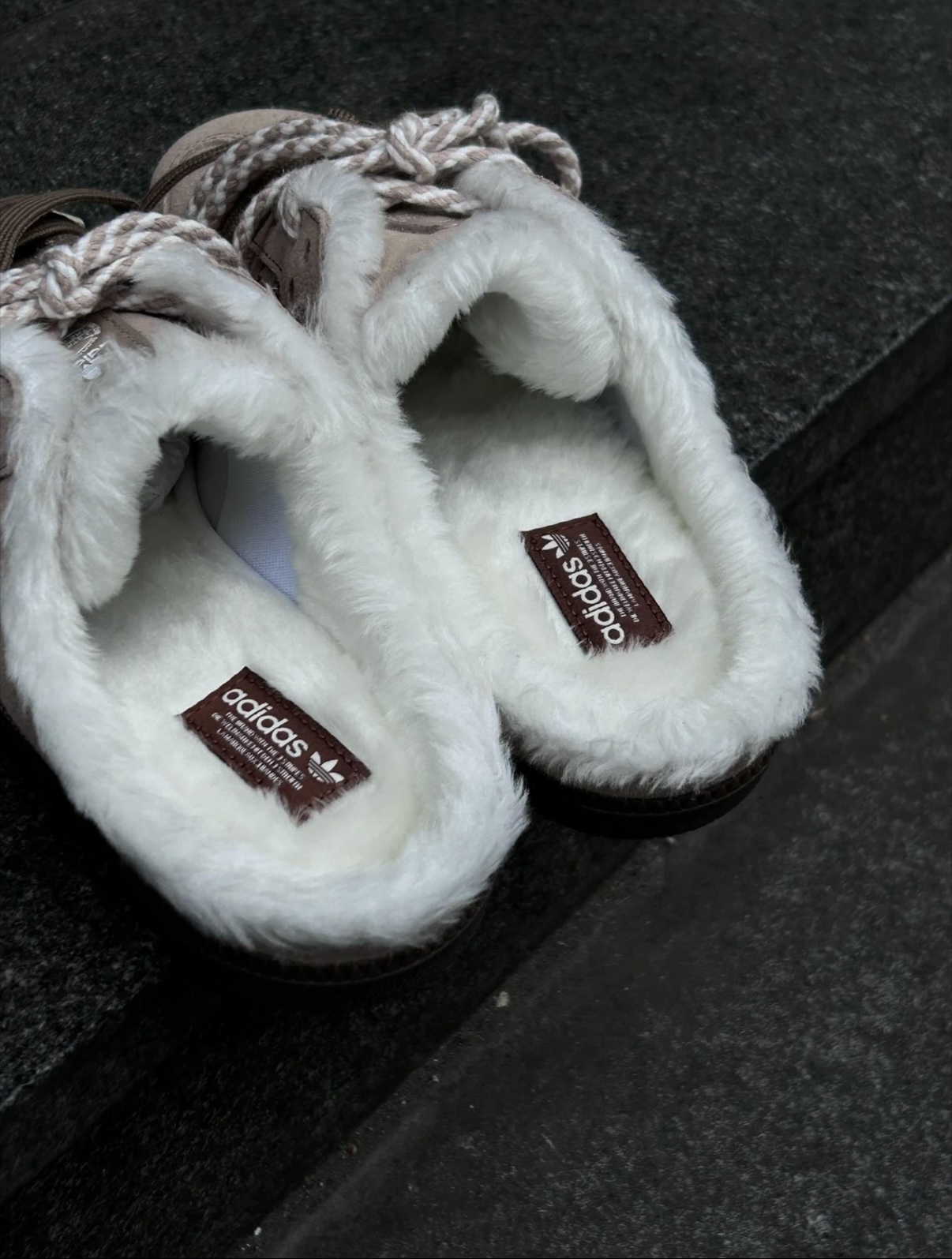 Adidas Samba Mule 毛絨 Miu風 雙鞋帶 穆勒 懶人鞋 HP5055