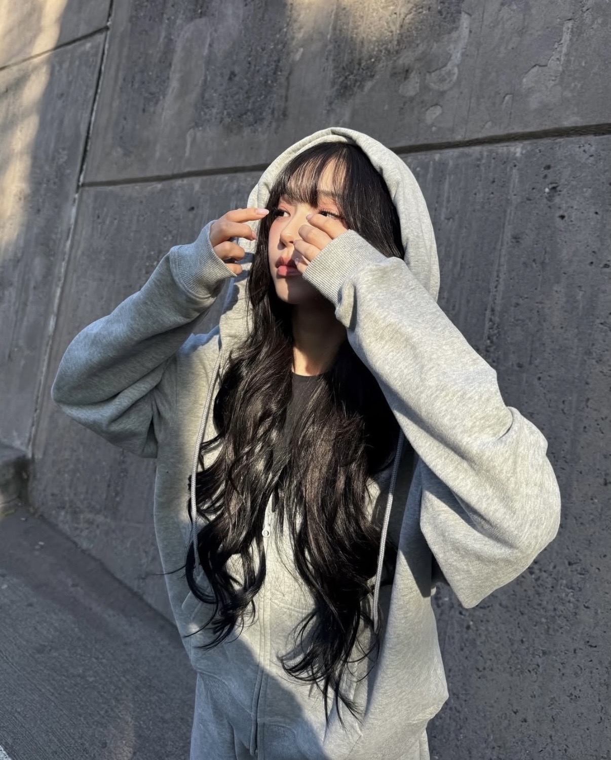 Karina同款 NIKE STUDIO FLEECE Medium Weight落肩寬版連帽拉鍊外套 女IM8085-063