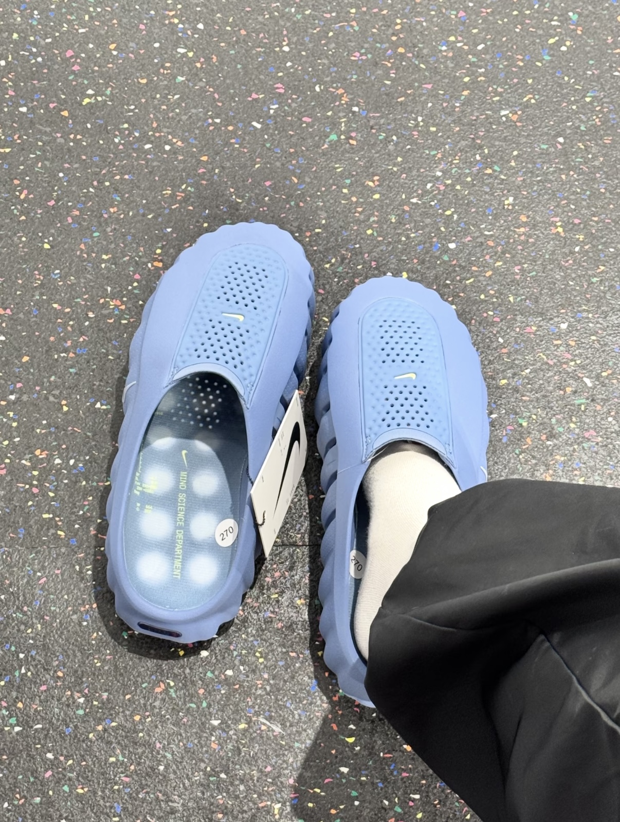 Nike Mind 001 穆勒鞋 霧藍色 補貨降價！ HQ4307-401