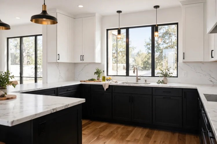 8 Black Kitchen Cabinet Ideas That Still Feel Bright