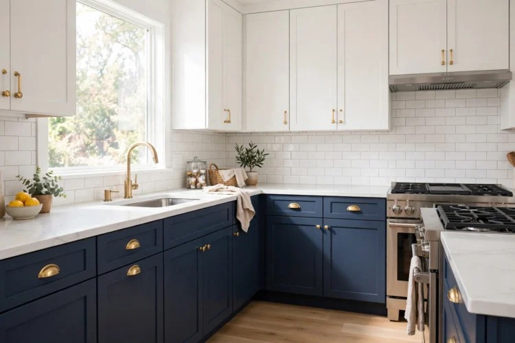 11 Two-Tone Kitchen Cabinet Ideas for a Custom Look