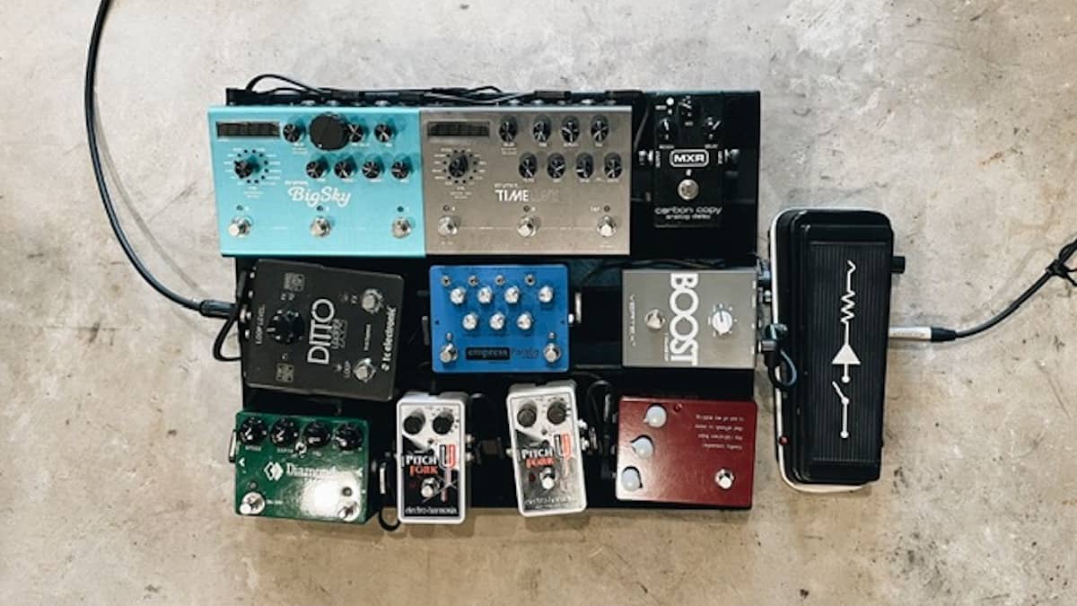 Corey Christiansen Shares His Pedalboard - Jazz Guitar Today