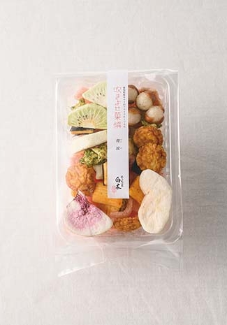 2026aichi_arareya7 夏をイメージした5〜8月限定「吹きよせ菓憐 青波」(袋入り) 988円