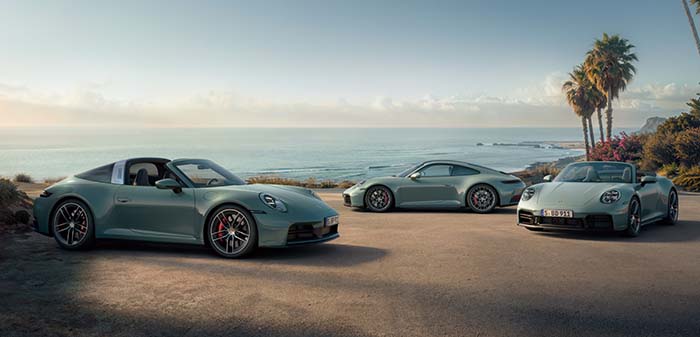 2026aichi_porsche6 911 誕生以来ポルシェのアイコニックな存在として高い人気を誇る「911」。数多くのモデルを提供しているのも特長 車両本体価格:「911 Carrera 4 GTS」 24,920,000円