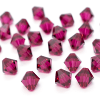 Ruby 5328/5301 Swarovski Crystal Bicone Beads