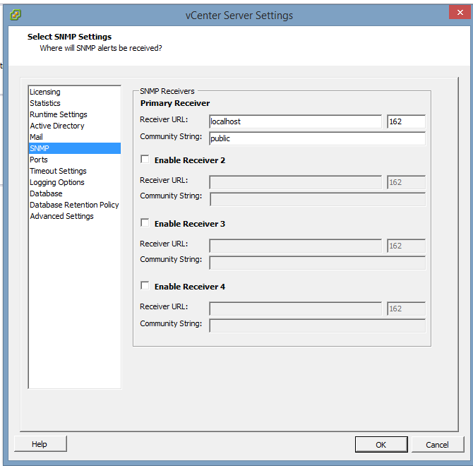 SNMP trap reciever in vCenter - JB Computerization