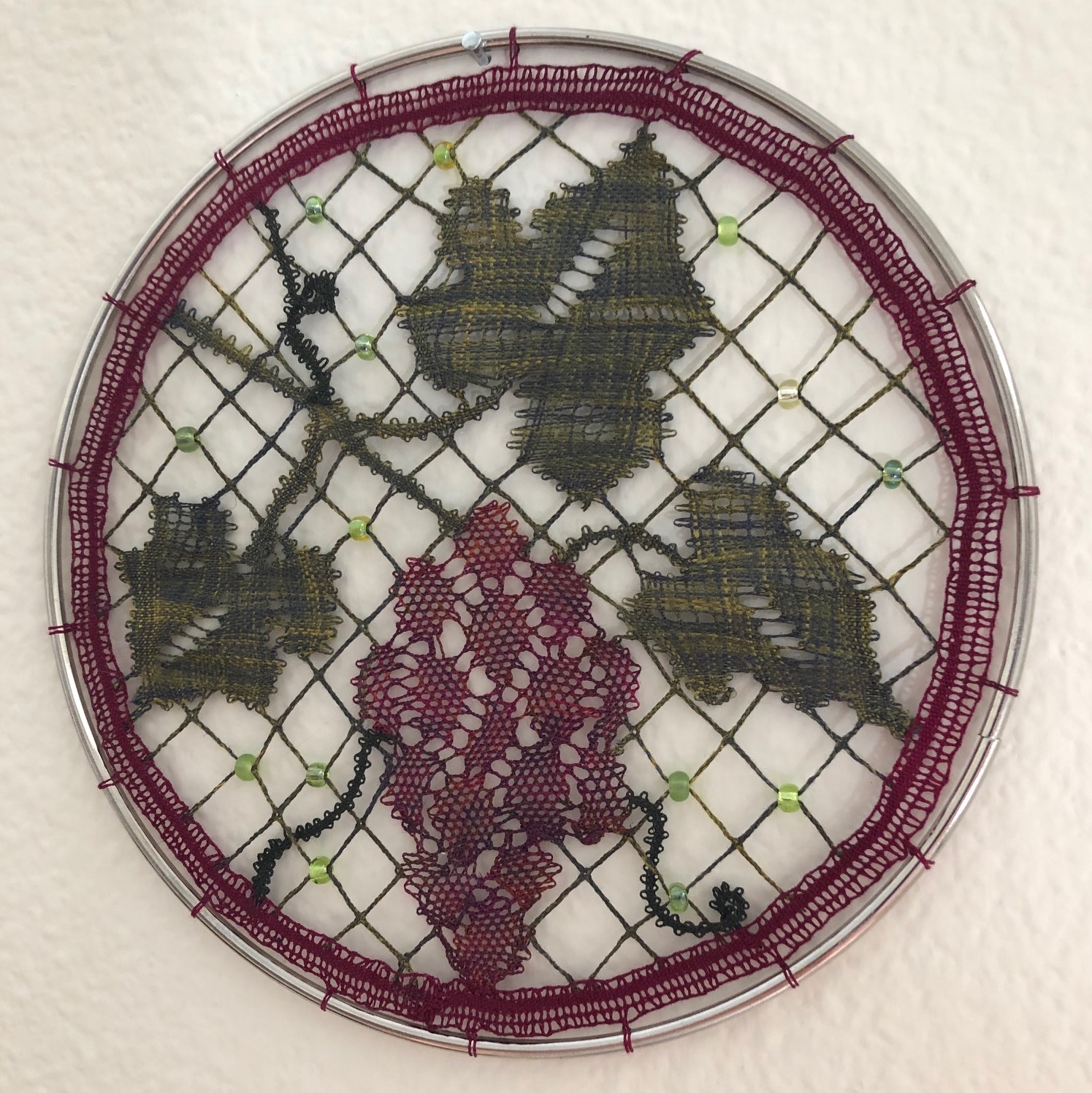 Grapes 2019 I.O.L.I. Convention Competition (Spokane, WA) 1st Place - Original Design Bobbin lace