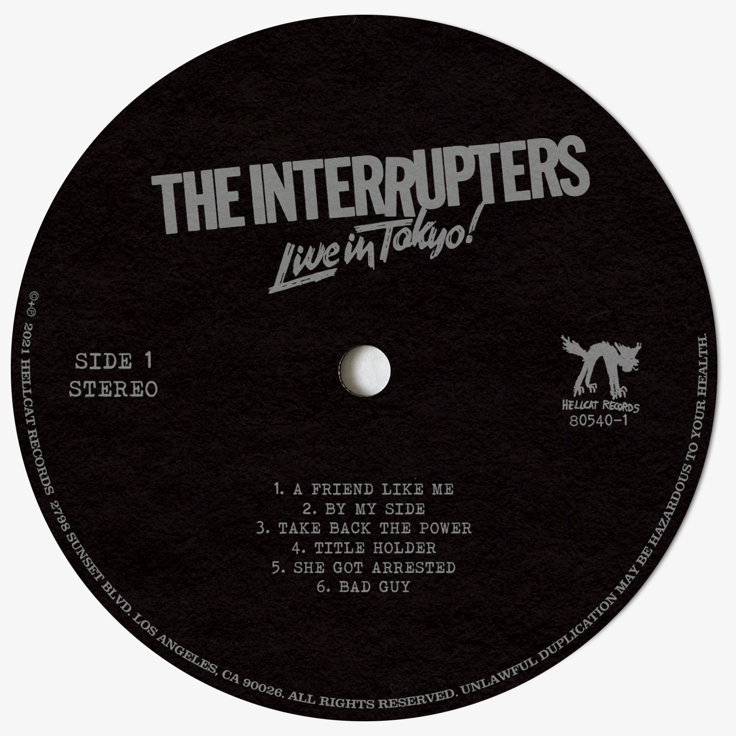 The Interrupters: Live In Tokyo! – J Bonner Co