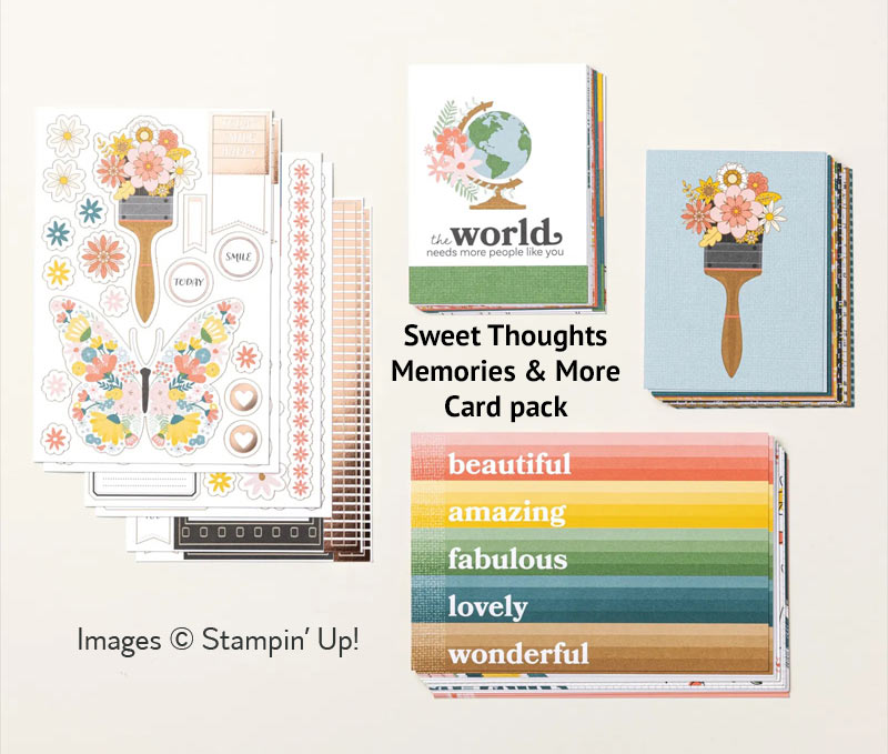 Sweet Thoughts Memories & More card pack