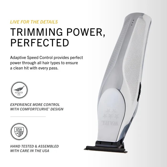 Wahl（ウォール）５ Star Hi-Viz Wahl 5 Star Hi-VIZ Cordless Trimmer - Barber Salon Supply
