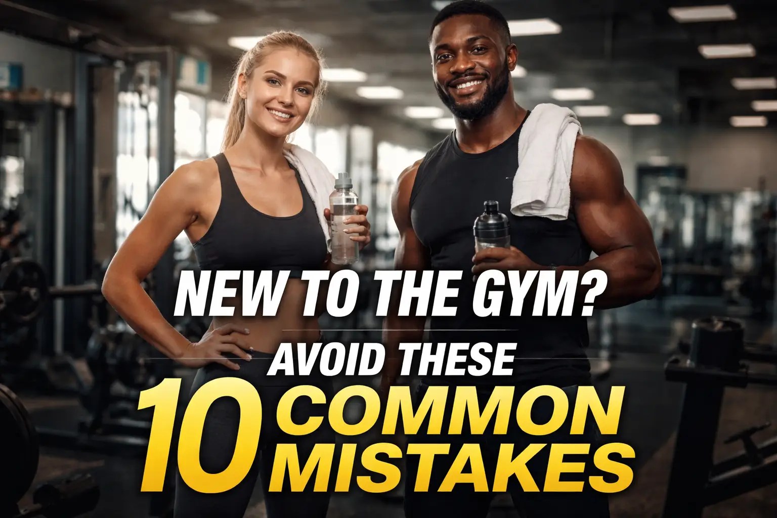 JCBPT blog of common mistakes people often make in the gym when starting their fitness goals