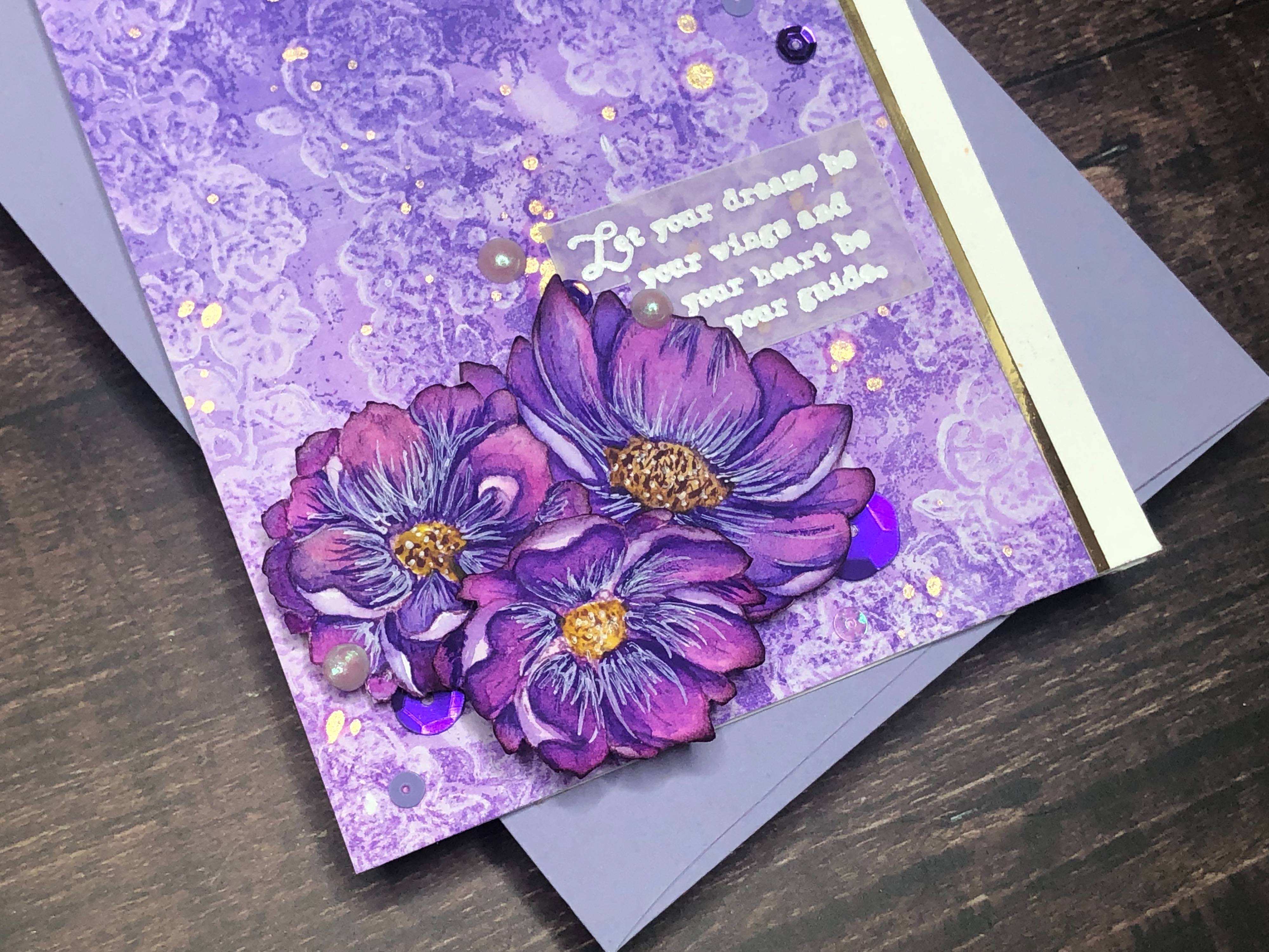 Topflight Stamps | Using Gel Press Texture Plates