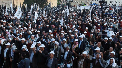 Hizb ut-Tahrir rally in Hebron, May 7, 2016