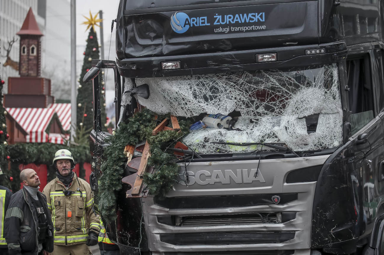 Devestation at the Breitscheidplatz Christmas market