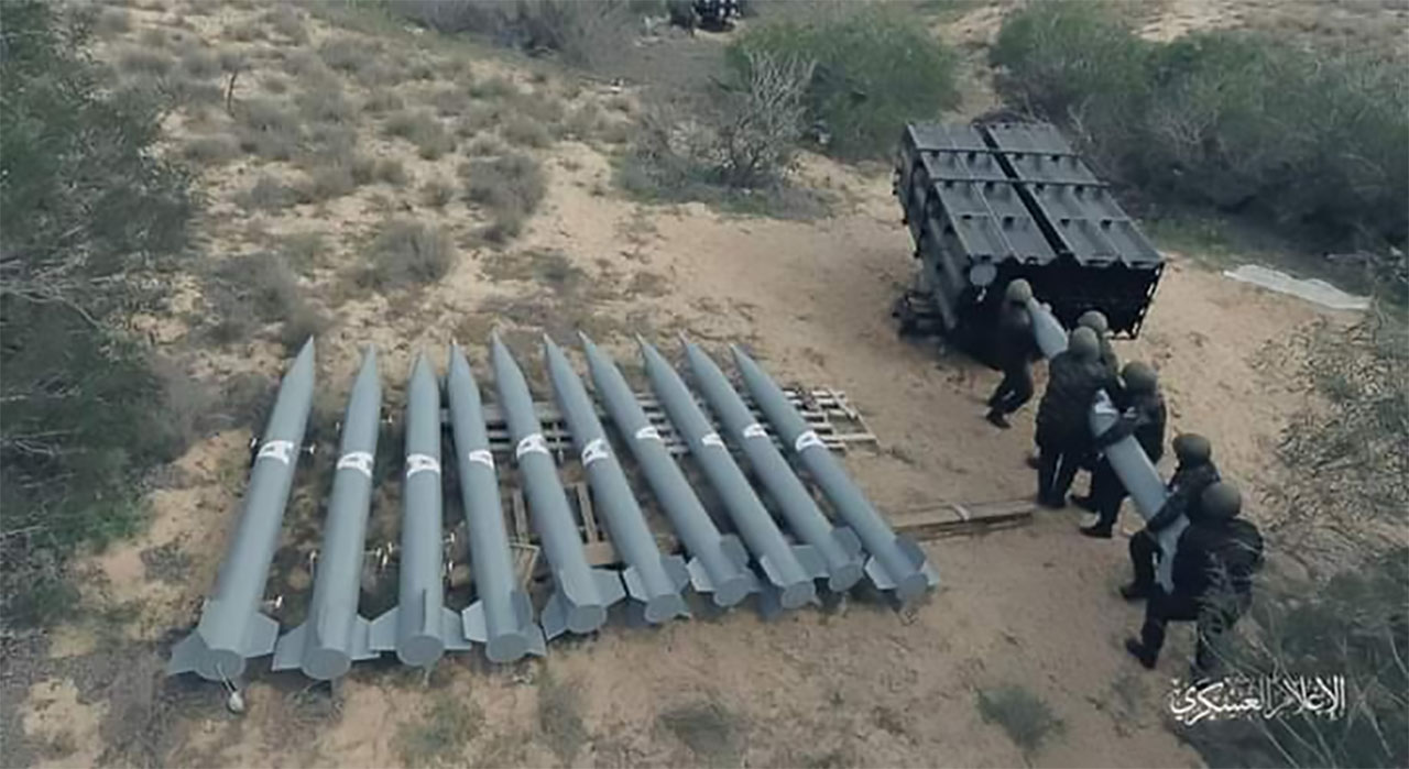 Hamas' Advanced Weaponry: Rockets, Artillery, Drones, Cyber