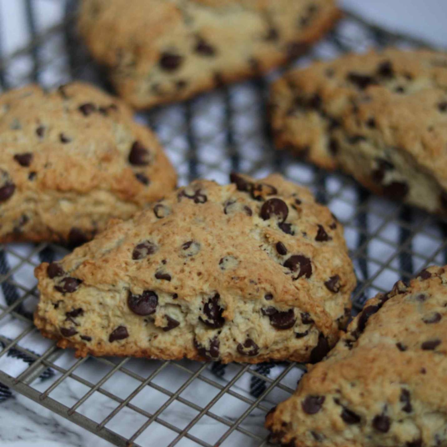 How To Make Bakery Style Chocolate Chip Scones Without Buttermilk