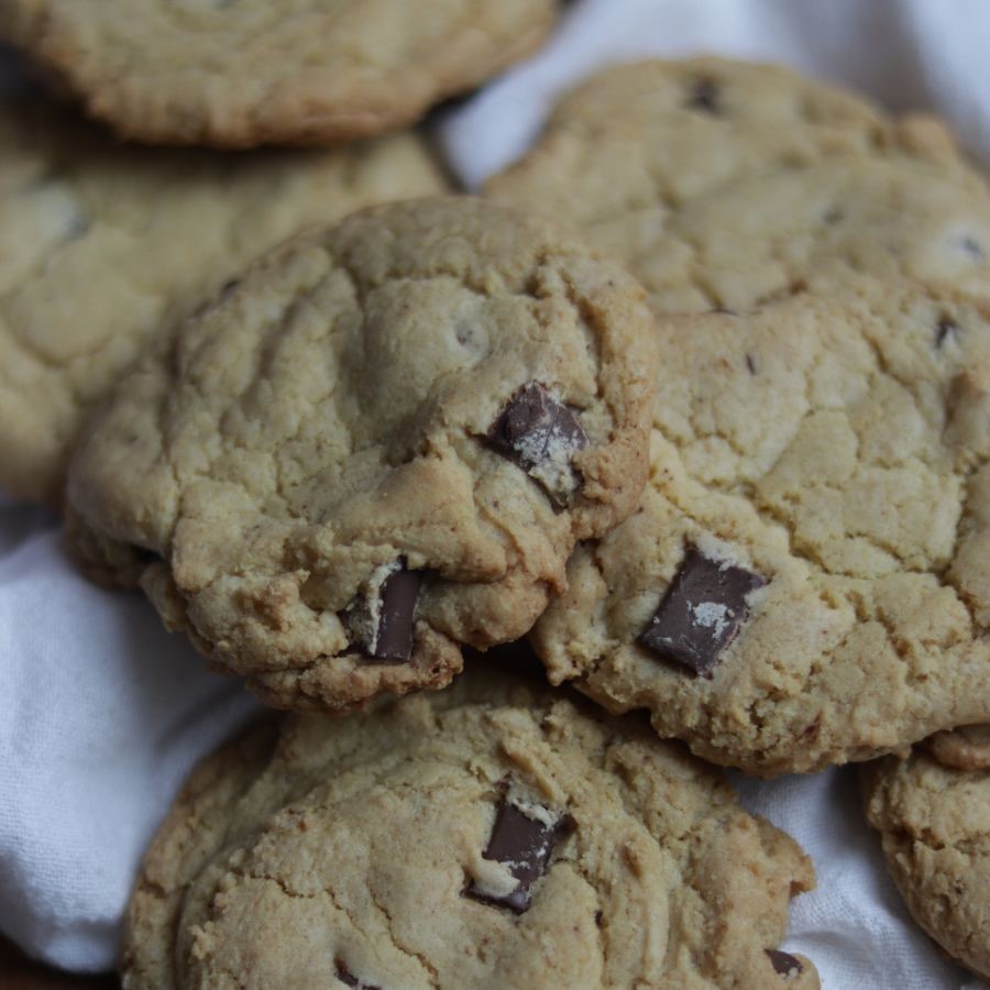 The Best Sourdough Discard Brown Butter Chocolate Chip Cookies