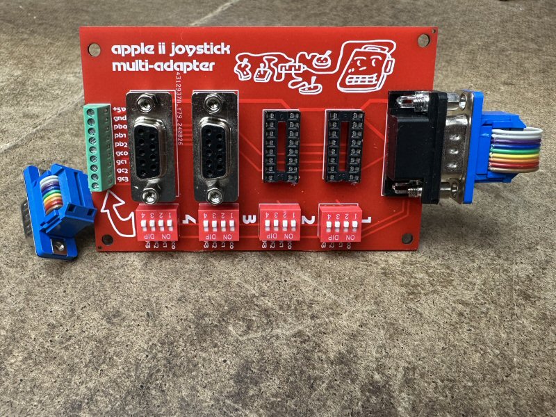 A2 Joystick Multi-Adapter – Joe's Computer Museum