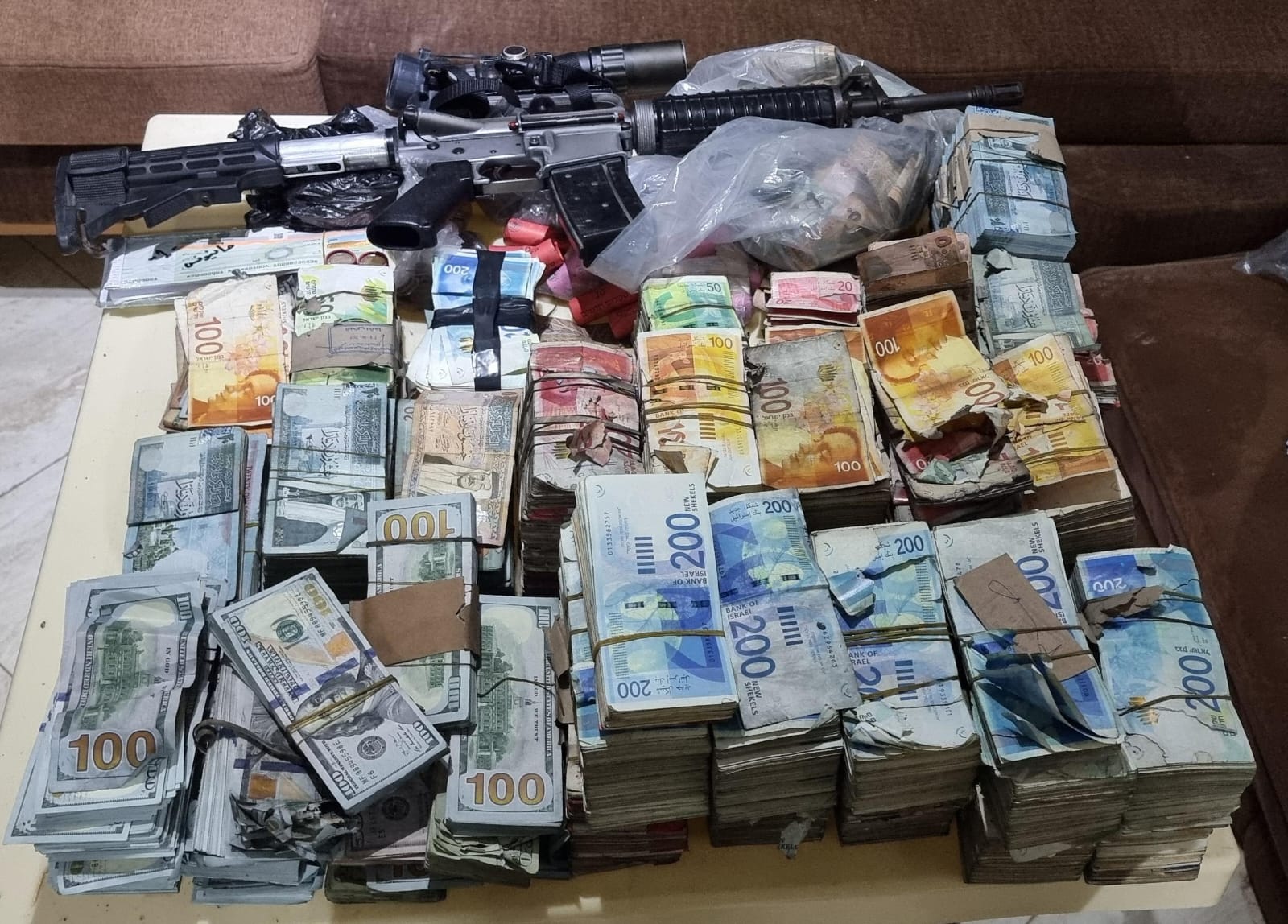 Hamas funds designated for terrorist purposes found in Gaza