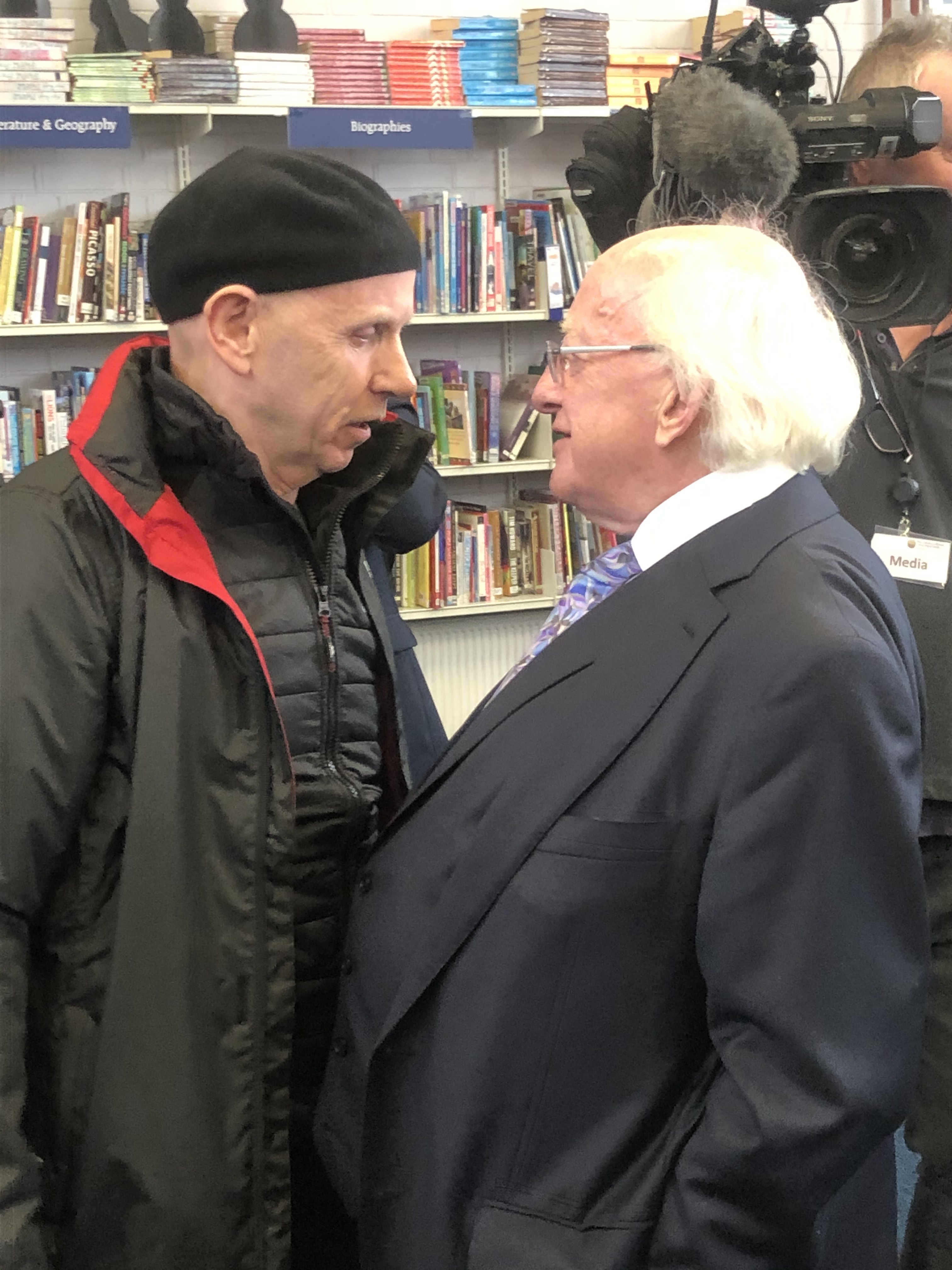 JCSP Library in St. Kevin’s College, Crumlin is relaunched as the ...