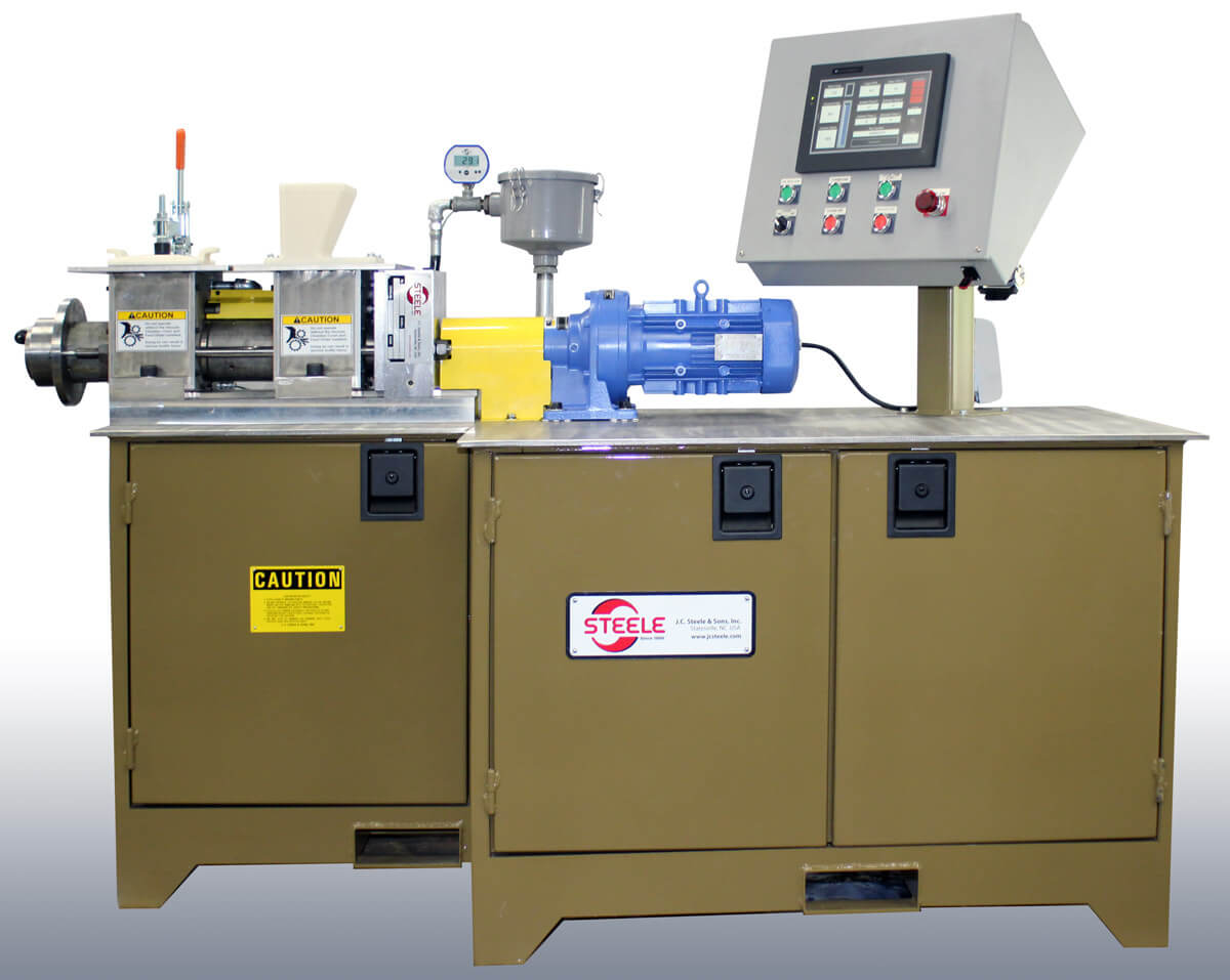 3EX Laboratory Extruder - Steele Machinery - J.C. Steele & Sons