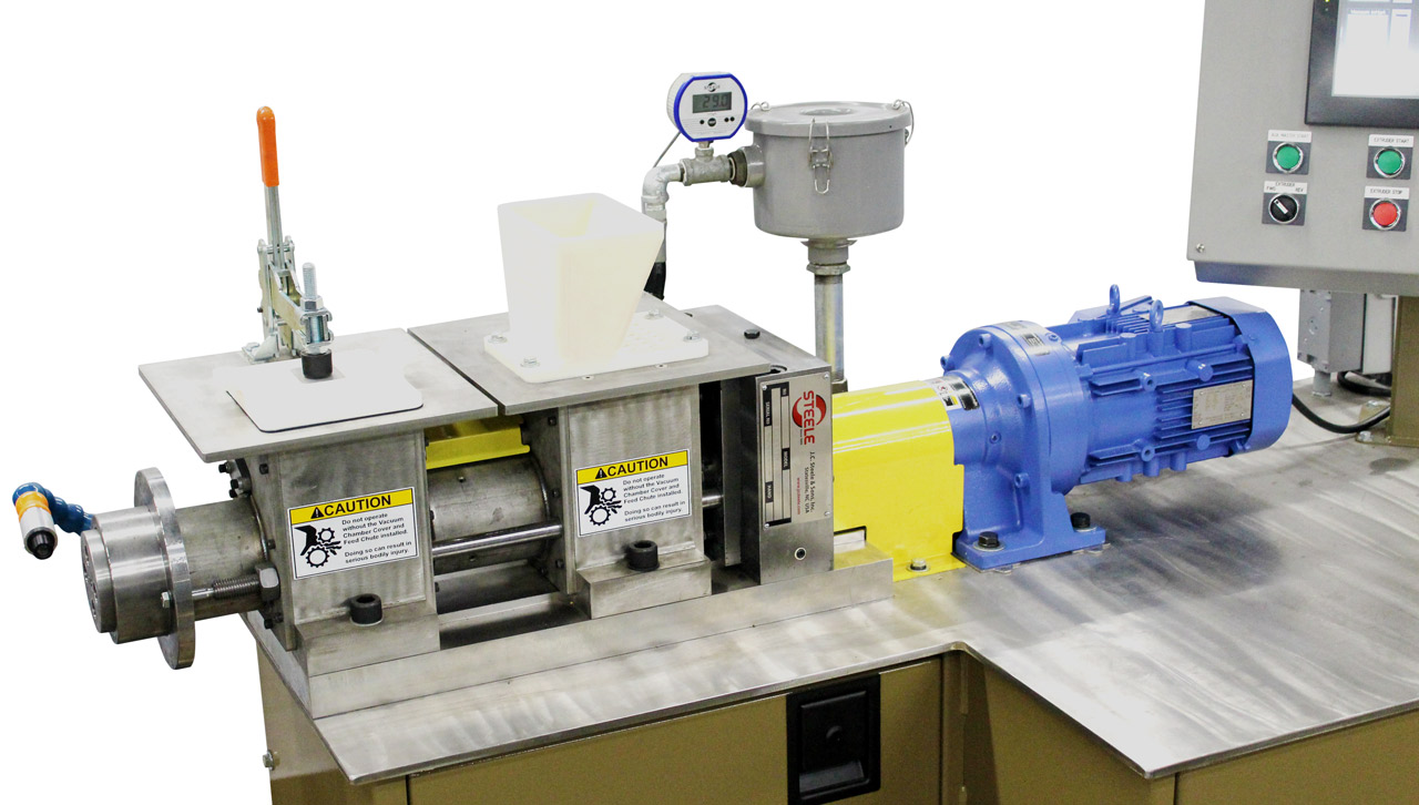 3EX Laboratory Extruder - Steele Machinery - J.C. Steele & Sons