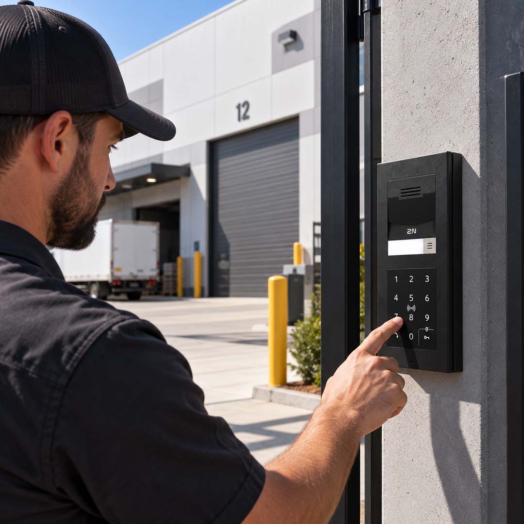 warehouse video intercom system
