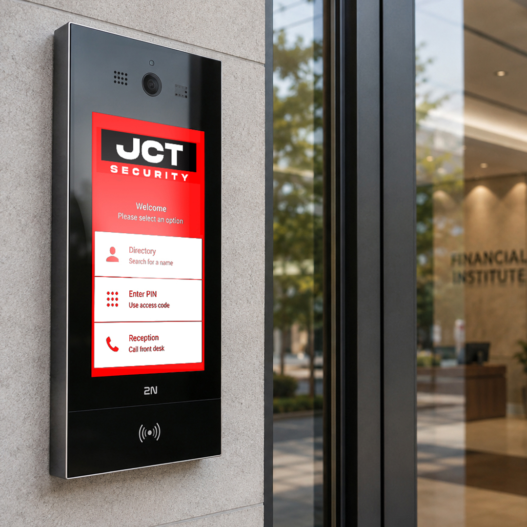 access control installation - intercom system