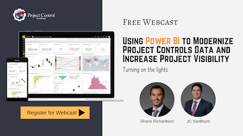 Project Control Academy Power BI webinar