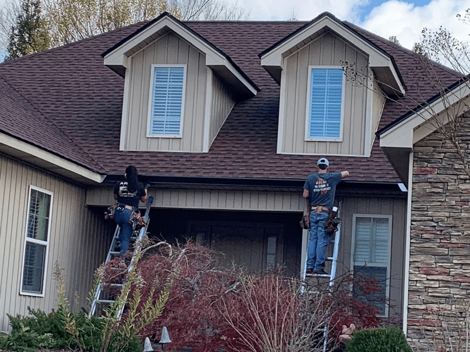Professional roofing installation by JDB Construction & Roofing