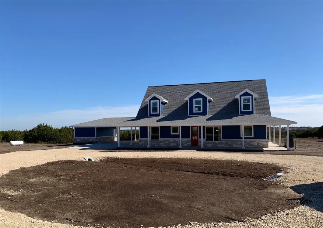 two story farmhouse style home