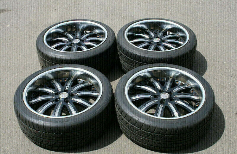 Jdm 20″ Crimson Club Line-A Rims/Tires (5×120) Deepdish Vip – JDM