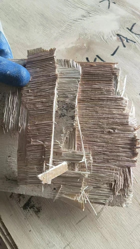 plywood wood failure rate test result
