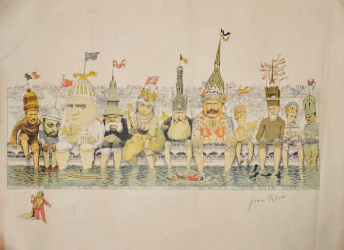 1 Le bain de pieds international 1900