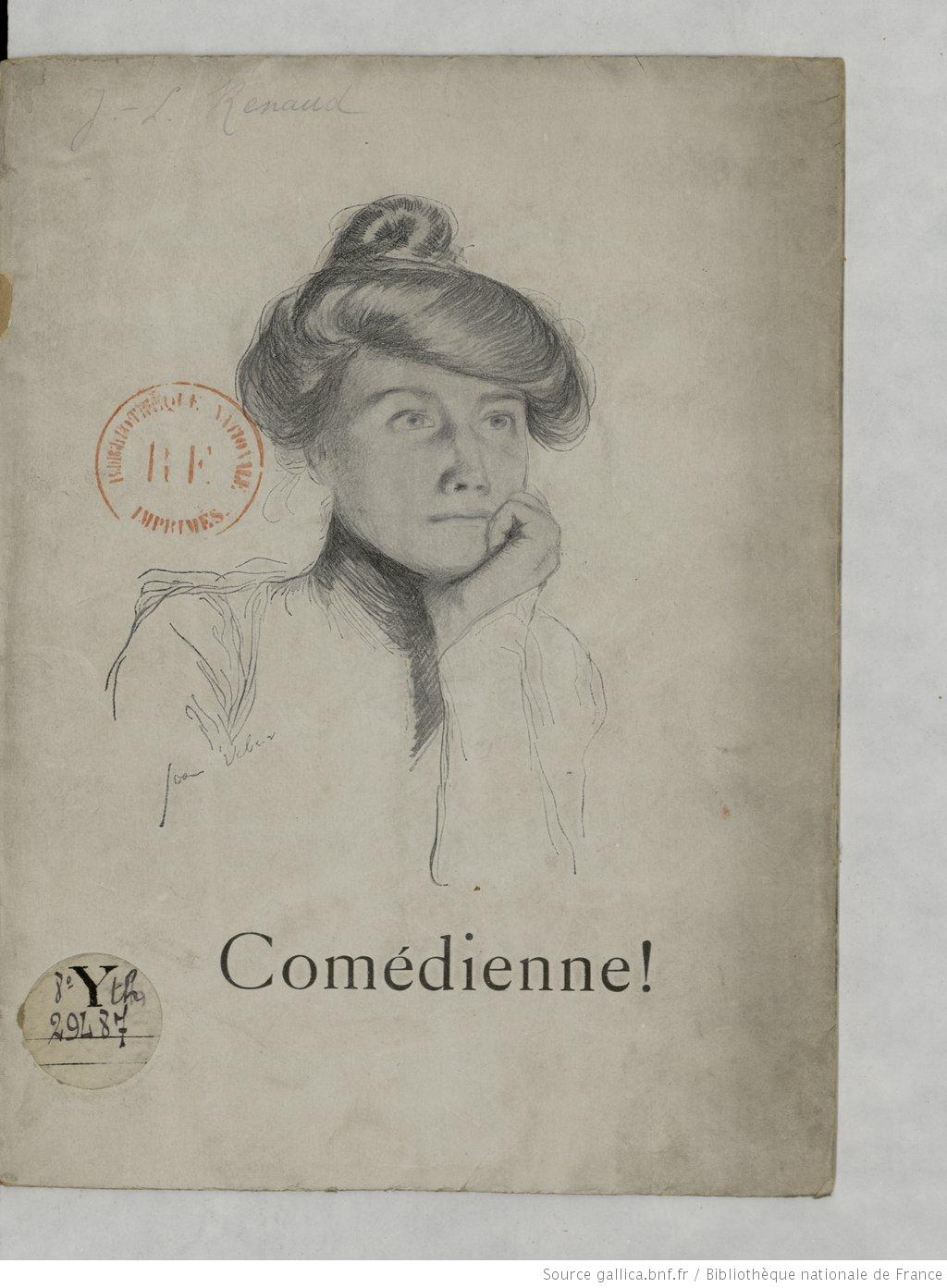 Comédienne ! 1899