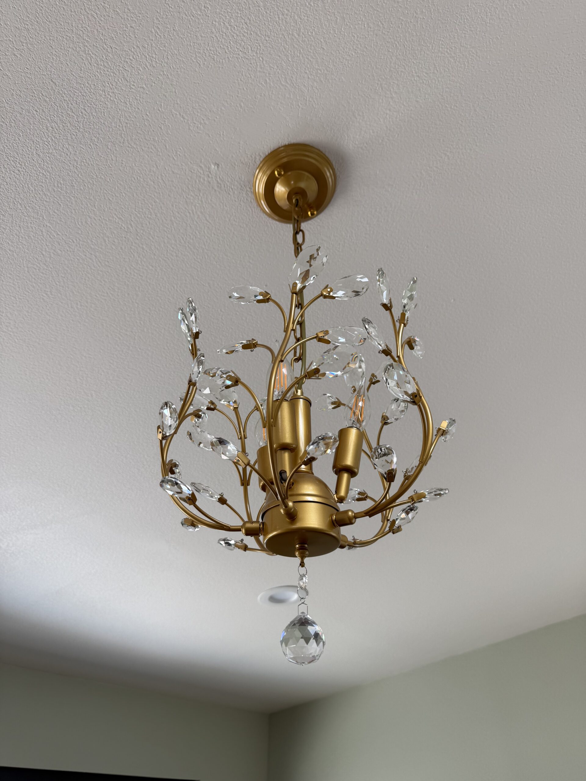 Gold Light Fixture