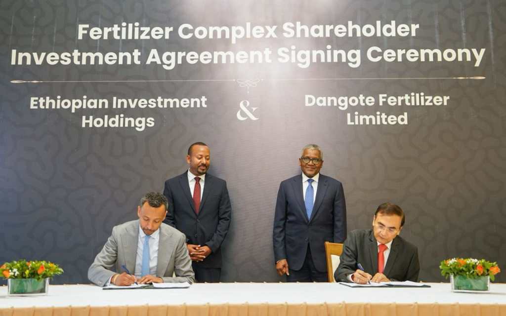 Ethiopia Prime Minister and Dangote