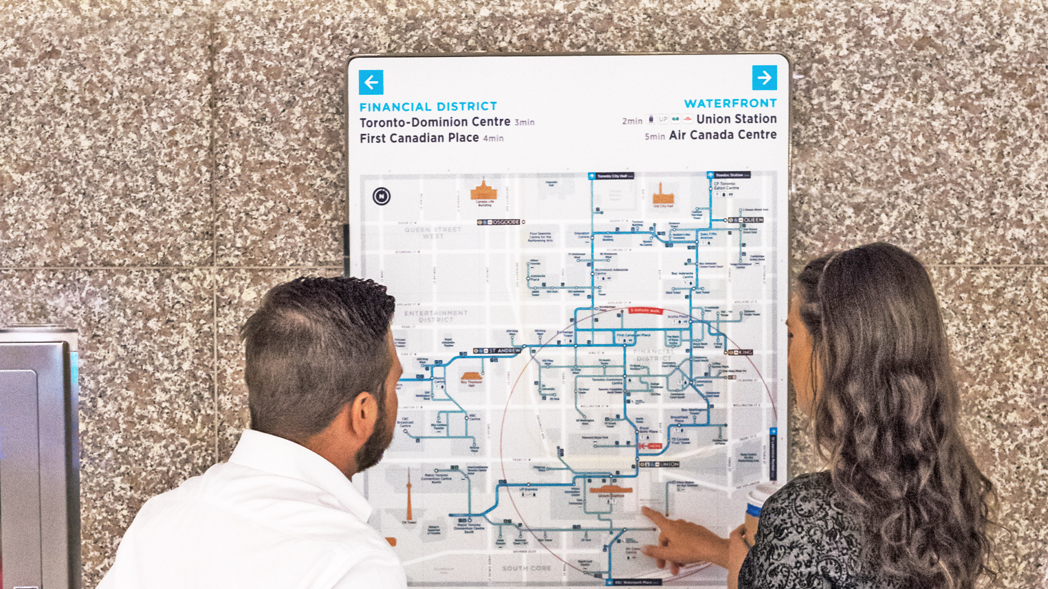 Signage And Wayfinding Design Toronto PATH Jedco PATH Map Media 2 Edit 1 