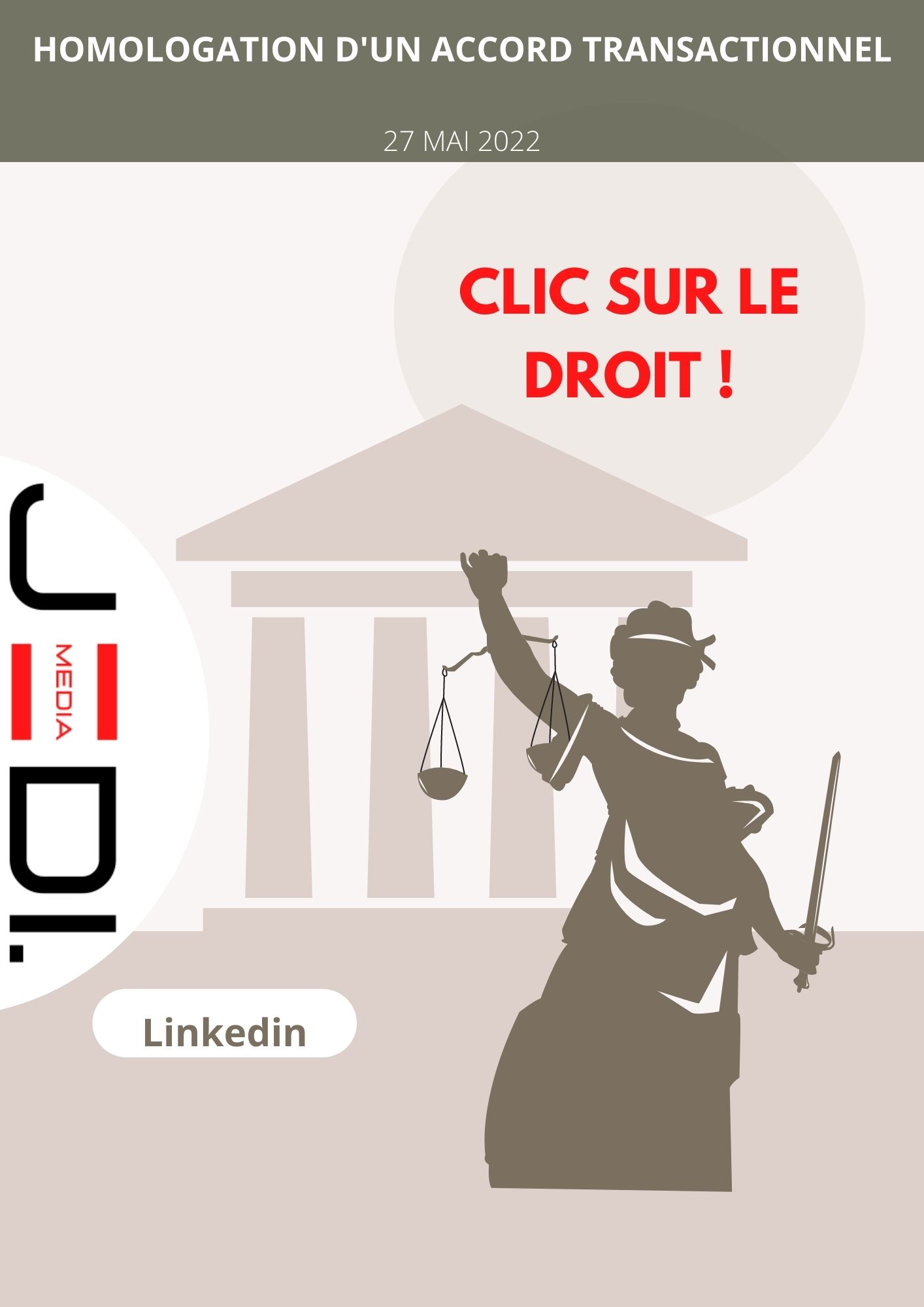 L’HOMOLOGATION DE L’ACCORD