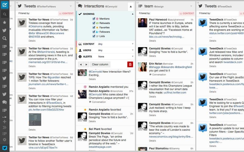 the best setup for twitter chats that i ve found with tweetdeck is the following columns - how do you follow a hashtag on instagram with tweetdeck