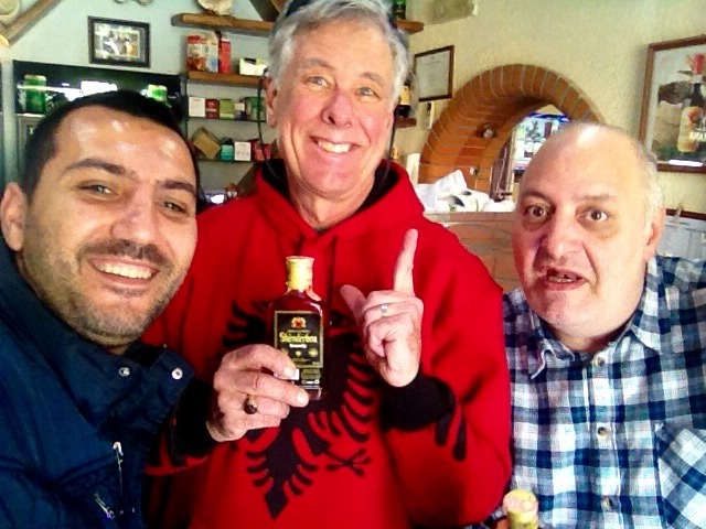 A GIFT OF ALBANIAN BRANDY