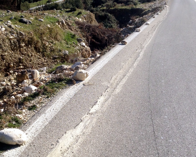 ROCKS AS "GUARDRAILS"