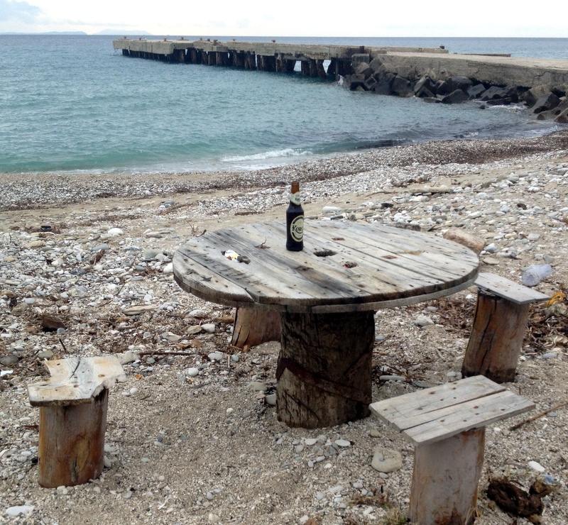 BEER AT THE BEACH