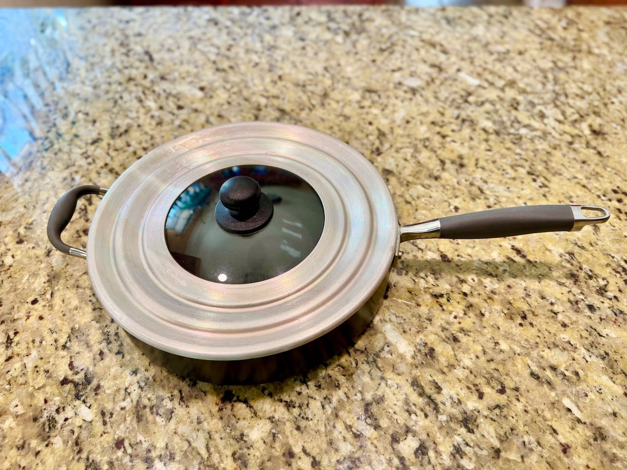 Anolon Hard Anodized Non-stick Skillet & Lid