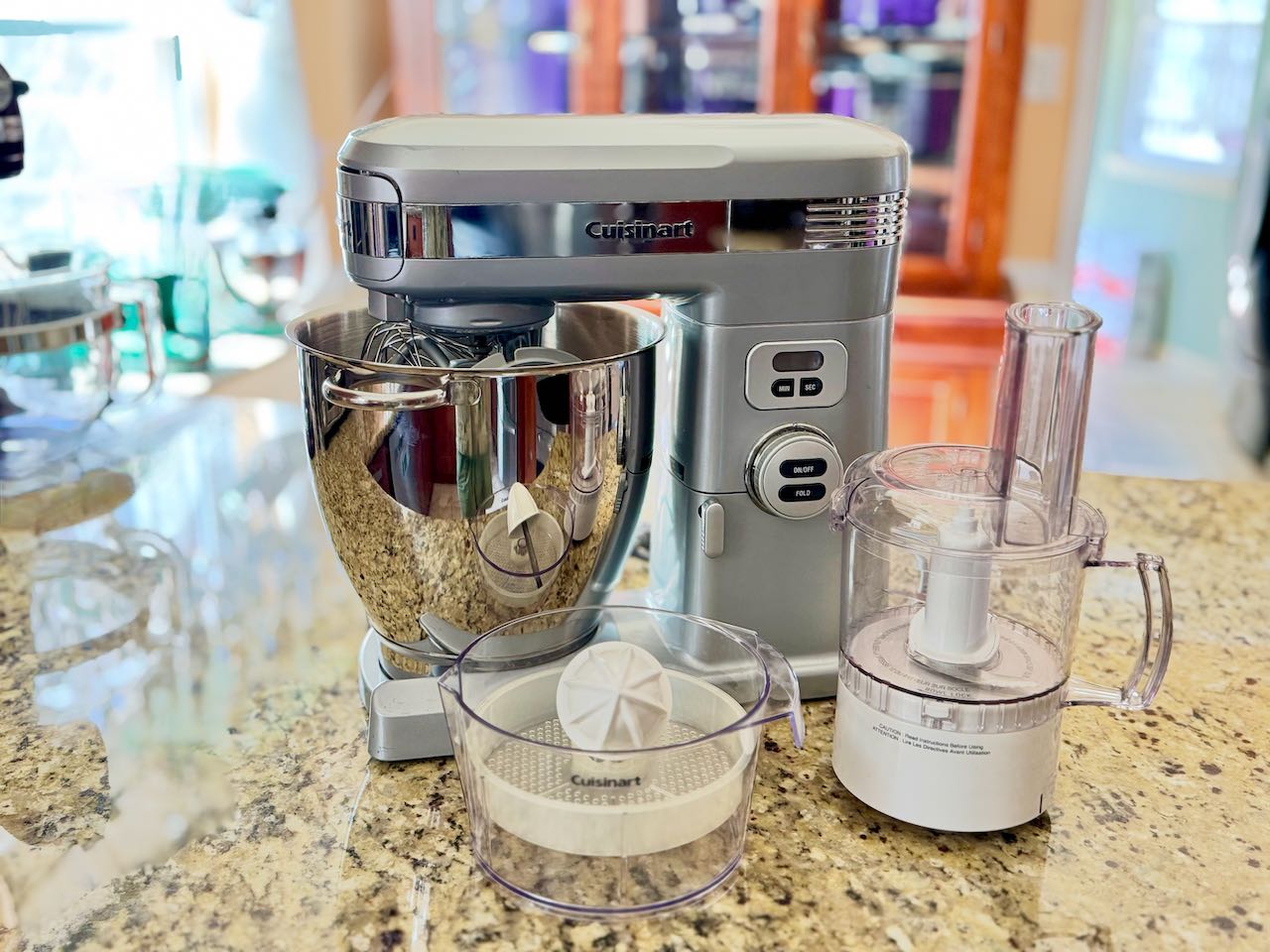 Professional Cuisinart 7 Quart Mixer With Attachments